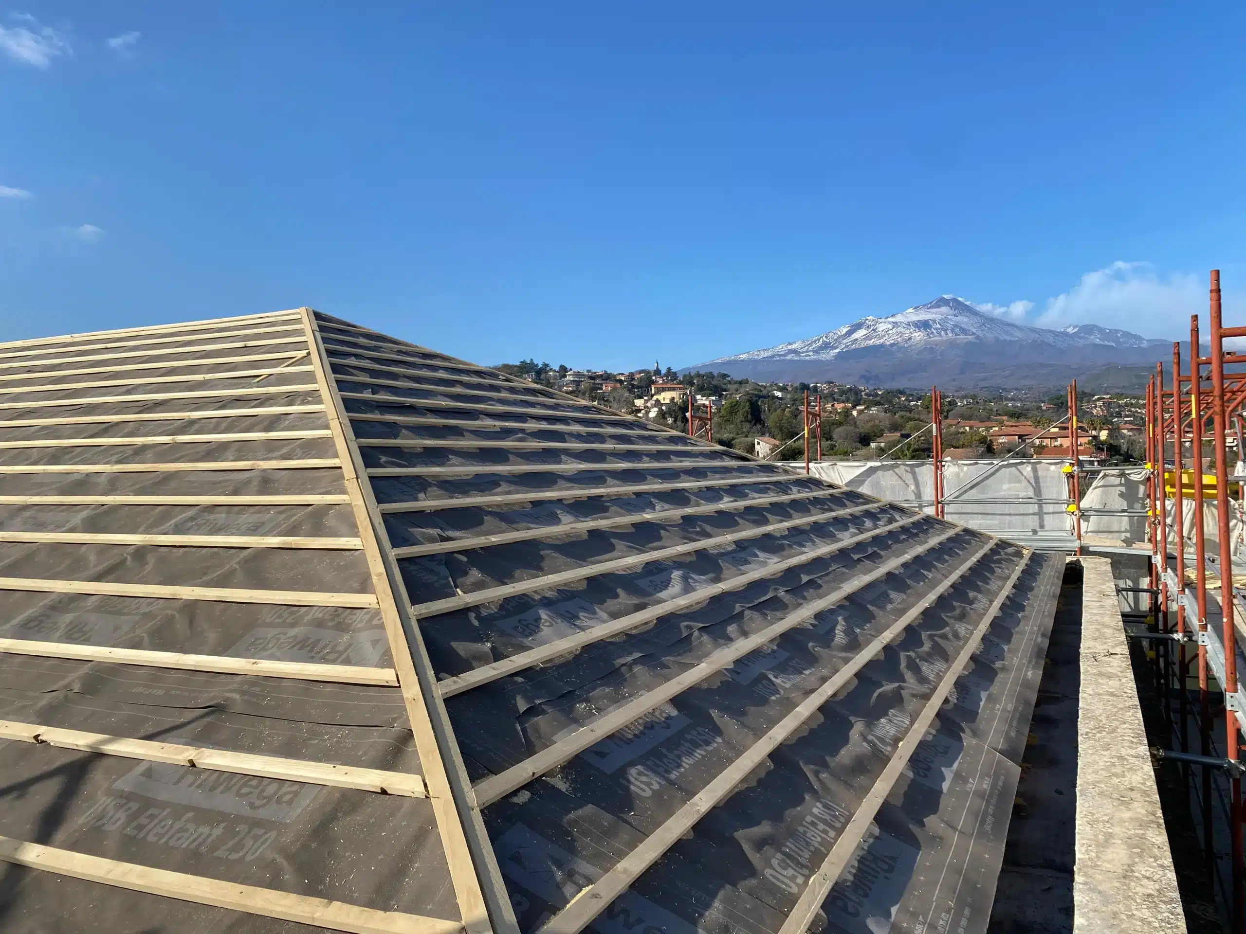 Impermeabilizzazione copertura  per struttura ricettiva – Catania